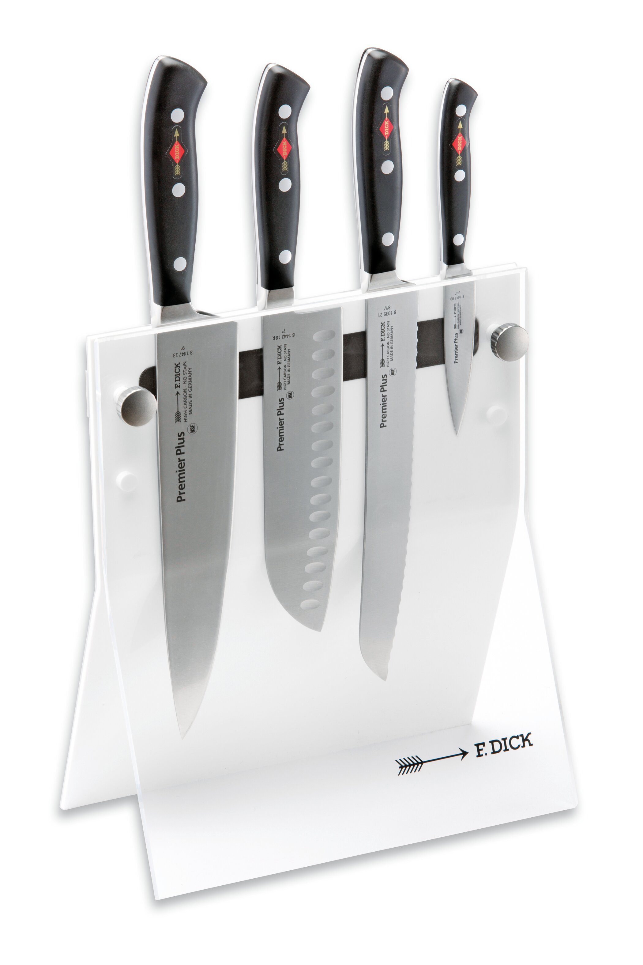 F.Dick - Knife Block with 4 - Premier Plus Knives - 8804011